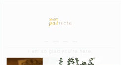 Desktop Screenshot of marypatricia.com